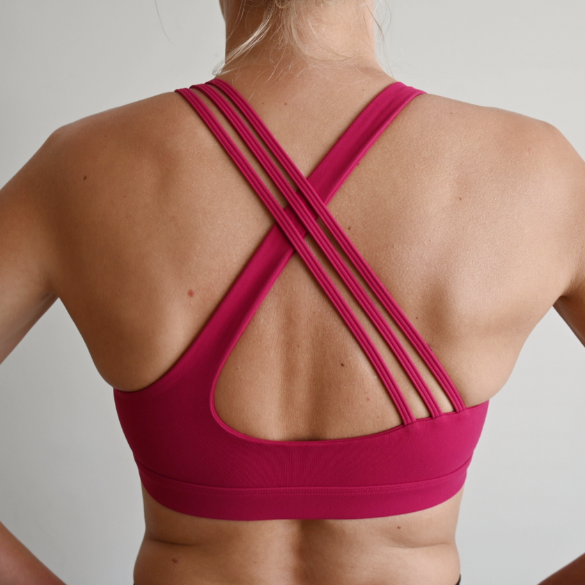 AEA BLOOM TOP - Cerise